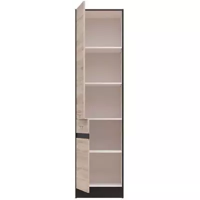 Colonne de cuisine JUNONA 2 Portes - Chêne sonoma, L50 x H196 x P46 cm