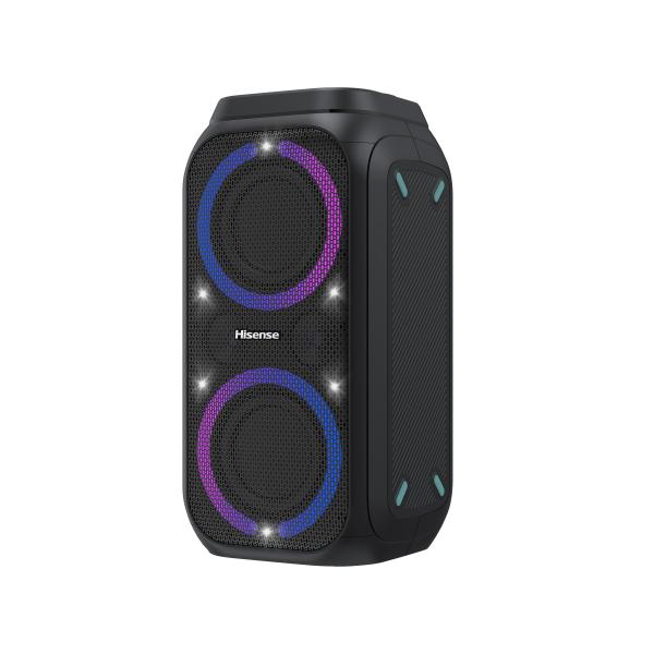 Hisense Party Rocket 160 Orateur du parti Noir 160 W