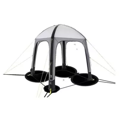 Abri gonflable KAMPA AIR Shelter 200 - Gris/noir - 2 x 2 m