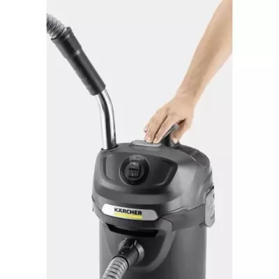 Aspirateur cendres et poussières KARCHER AD 4 Premium - Cuve Métal 17 L