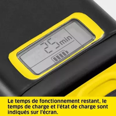 Batterie KARCHER Power 18V/5Ah - Chargeur secteur inclus