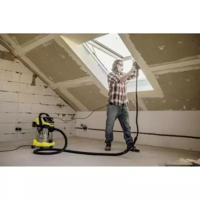 Aspirateur KARCHER WD 6 P S V-30/6/22/T - Cuve inox 30L