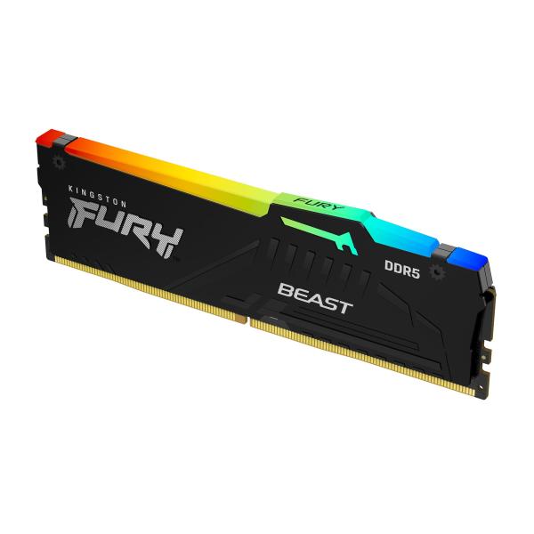 Kingston Technology FURY Beast 16GB 6000MT/s DDR5 CL30 DIMM RGB EXPO