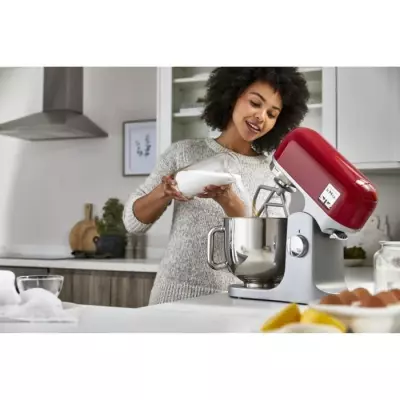 Robot pâtissier KENWOOD kMix KMX750RD - Rouge - 1000W - 5L - Corps métal