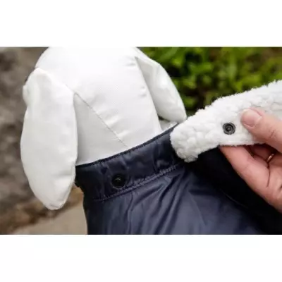 Manteau pour chien KERBL TEDDY 55 cm Bleu - Imperméable et coupe-vent