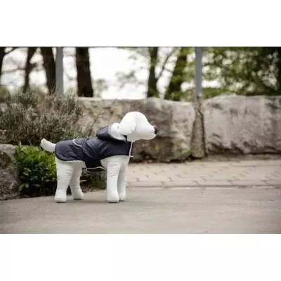 Manteau pour chien KERBL TEDDY 55 cm Bleu - Imperméable et coupe-vent
