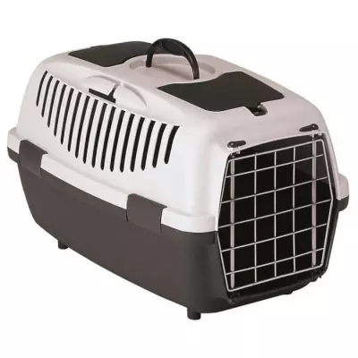 Caisse de transport Gulliver 48x32x31cm Blanc - Pour chien