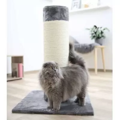 Arbre à chat Griffoir Opal Ultra 80 cm Gris - Arbre à chat design pour le bonheur de votre félin