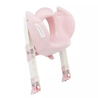 Réducteur de WC Kiddyloo - Rose poudré, Made in France