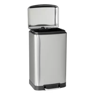 Poubelle à pédale GREENWICH - 40L - Inox compact