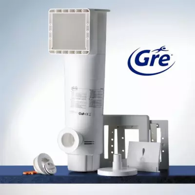 Kit Piscine Hors Sol Ronde Blanche - Ø480 x 122 cm ??‍♂️