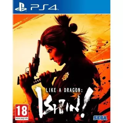 Découvrez Like a Dragon: Ishin! Jeu PS4 dimensions compactes