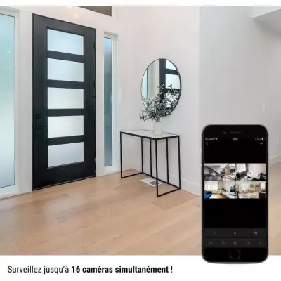 Caméra de surveillance motorisée KONYKS CAMINI 2 WiFi - Détection de mouvements