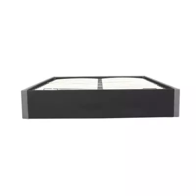 Lit coffre adulte ECLIPSE 140x190 cm gris clair