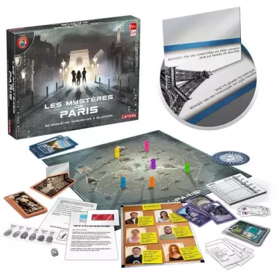 Jeux de société LANSAY - Les Mystères De Paris 10+