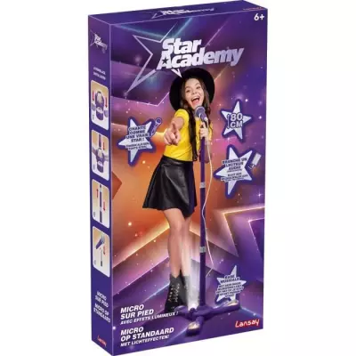 Micro sur pied - STAR ACADEMY: Karaoké enfant compact