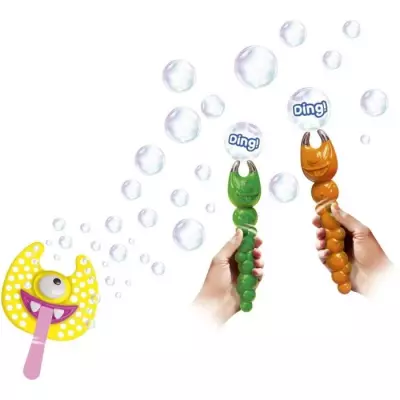 Amusement garanti avec le Jeu bulles de savon - LANSAY - 25640 - Bulles Party