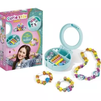 Jeu de création bijoux Cutie Stix - Puppy par LANSAY - 33121