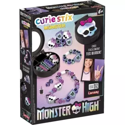 Jeu de création bijoux Cutie Stix Monster - LANSAY - 33122