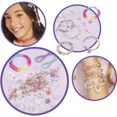 Kit de création de bijoux papillon - LANSAY - 41323 - Make It Real