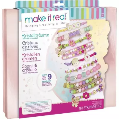 Coffret Bijoux Cristaux De Reve Nature - Fabrication de bijoux enfants