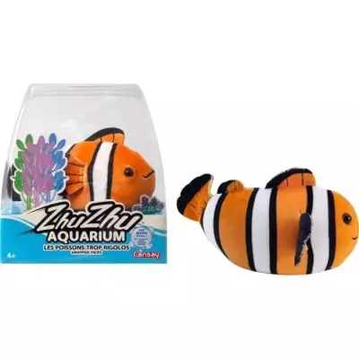Figurine miniature LANSAY - 51116 - Zhu Zhu Aquarium - Moon Le Poisson Clown