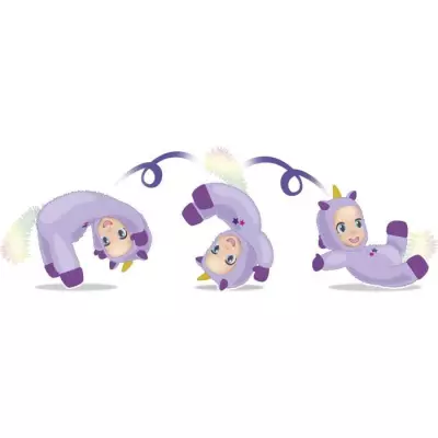 Adorable poupée Licorne Mon bébé Cabrioles - jouet peluche