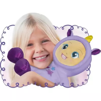 Adorable poupée Licorne Mon bébé Cabrioles - jouet peluche