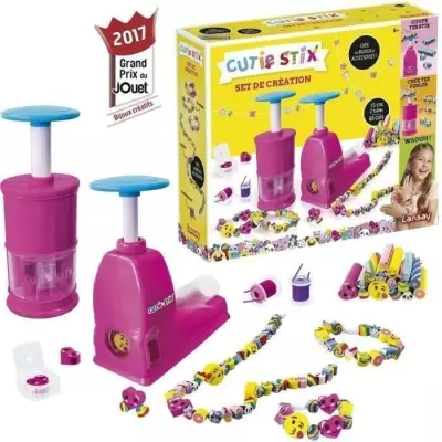 Set de Création Cutie Stix LANSAY - Bijoux DIY - Enfants 6+ ans