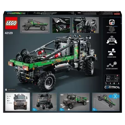 LEGO Technic Le Camion d'Essai 4x4 Mercedes-Benz Zetros 42129 - Contrôle via Application