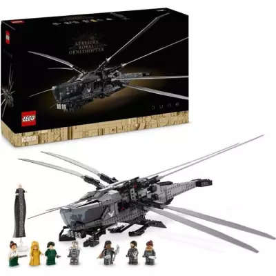 LEGO Icons Dune Atreides Royal Ornithopter - Set de Collection pour Adultes