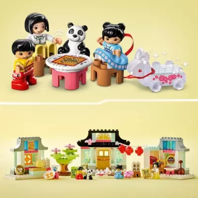 Découvrir la Culture Chinoise avec LEGO DUPLO 10411 - Jeu Éducatif pour Enfants de 2 Ans