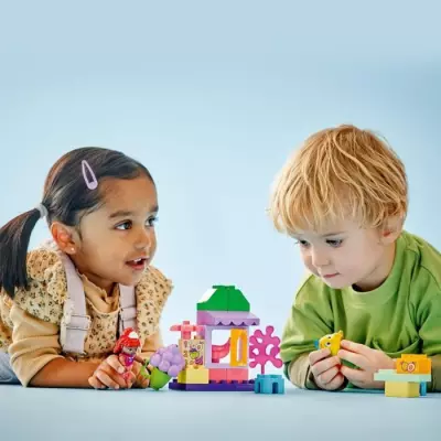 LEGO DUPLO | Disney 10420 Le stand de café d'Ariel et de Polochon - Set La Petite Sirène | Idéal pour les petits constructeurs