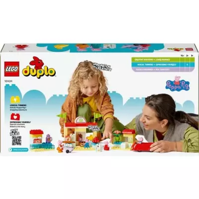 LEGO DUPLO 10434 Le Supermarché de Peppa Pig - Jeu de Construction pour Enfants de 2 Ans
