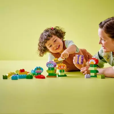 LEGO DUPLO Ma ville 10444: Jardin Créatif et Fleurs - Jeu de Construction