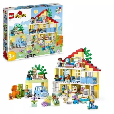 LEGO DUPLO Ma Ville 10994 : Maison Familiale 3-en-1 pour Enfants