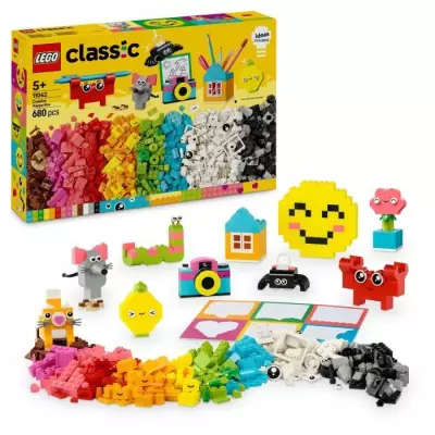 Boîte de briques LEGO Classic 11042 - Bonheur créatif