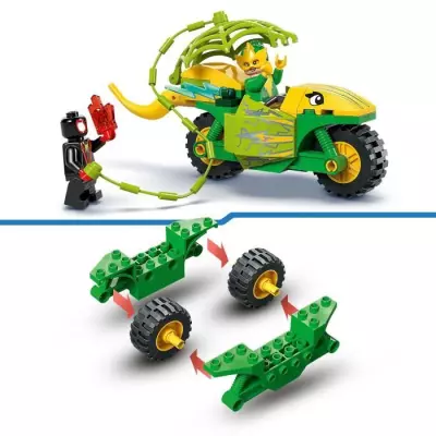 Course-poursuite en dino-véhicules avec Spin et Electro - LEGO Marvel
