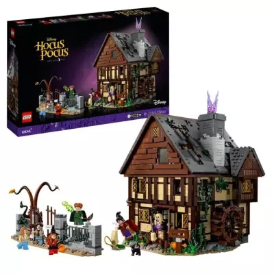 LEGO Ideas Hocus Pocus Disney : le manoir des soeurs Sanderson 21341 - Un cadeau d'Halloween ensorcelant