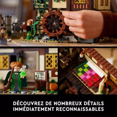 LEGO Ideas Hocus Pocus Disney : le manoir des soeurs Sanderson 21341 - Un cadeau d'Halloween ensorcelant
