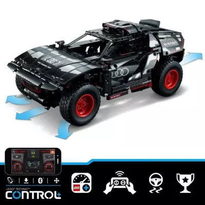Construisez la super voiture de rallye Audi RS Q e-tron avec ce set LEGO Technic 42160 ! Construisez la super voiture de rallye Audi RS Q e-tron avec ce set LEGO Technic 42160 !