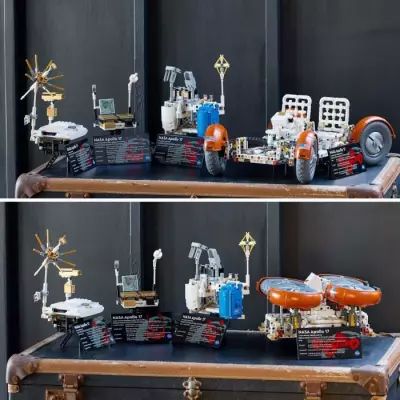 Explorez l'espace avec le LEGO Technic 42182: Véhicule d'Exploration Lunaire NASA Apollo - LRV Rover Spatial Adultes Explorez l'espace avec le LEGO Technic 42182: Véhicule d'Exploration Lunaire NASA Apollo - LRV Rover Spatial Adultes