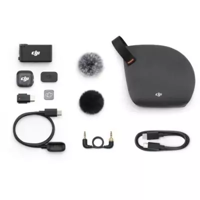 Kit micro sans fil - DJI - Mic 3 - 1 émetteur (TX) - 1 récepteur (RX) Kit micro sans fil - DJI - Mic 3 - 1 émetteur (TX) - 1 récepteur (RX)