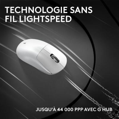 Souris - Sans fil - Logitech G - PRO X Superlight 2c - Blanc
