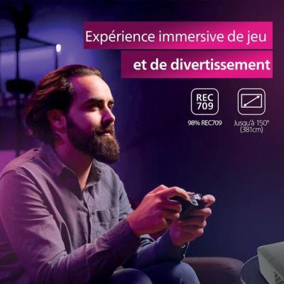 Vidéoprojecteur - PHILIPS - GAMEPIX 800 - Full HD 1080p - 500 lumens ANSI - 120 Hz