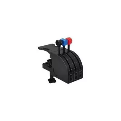 Manette simulateur de vol - Filaire - Logitech G - Saitek Pro Flight - Compatible PC - Noir Manette simulateur de vol - Filaire - Logitech G - Saitek Pro Flight - Compatible PC - Noir