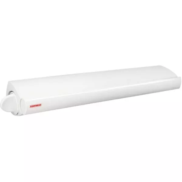 LEIFHEIT 83040 Séchoir enrouleur mural Rollfix 210 Longline - Etendoir a linge 5 fils - 21 m - Séchoir mural intérieur et ext