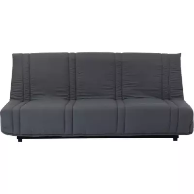Banquette clic clac 3 places anthracite Lena - Style contemporain