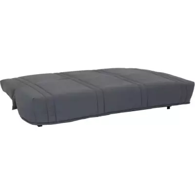 Banquette clic clac 3 places anthracite Lena - Style contemporain