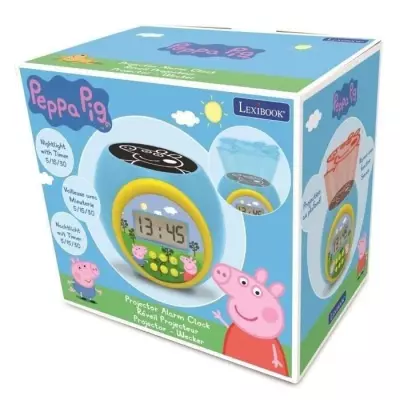 Réveil projecteur Peppa Pig - Pour enfant joyeux !